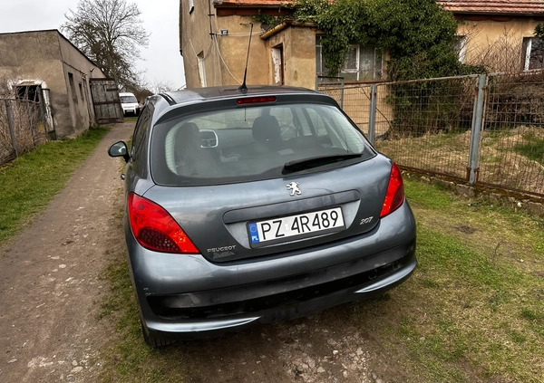 Peugeot 207 cena 4999 przebieg: 208345, rok produkcji 2006 z Poznań małe 254